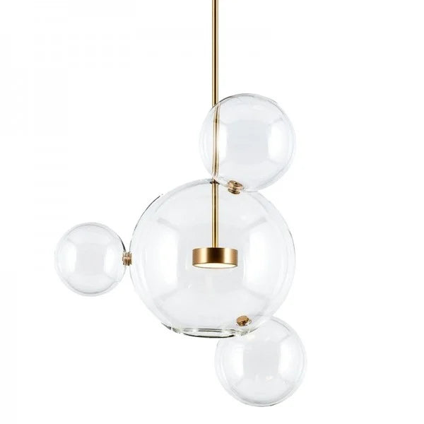 LuminaDream | Glas-Bubble-Pendelleuchte für stilvolle Akzente
