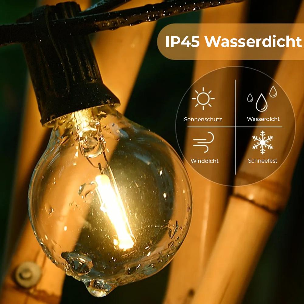 Eos | Wasserdichte LED-Lichterketten aus Kunststoff für den Innen- und Außenbereich