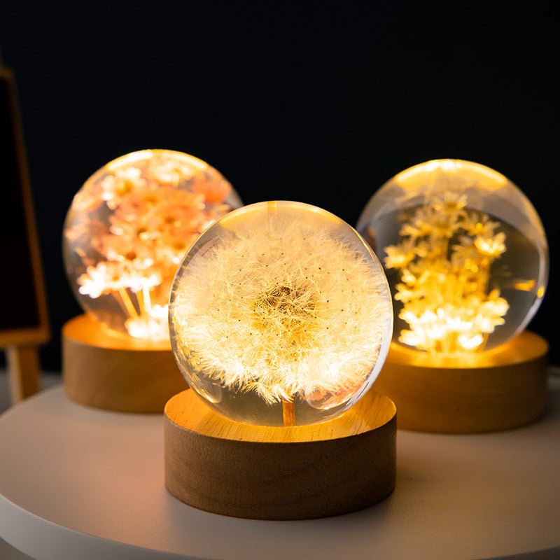 Mystic Orb | Bezaubernde 3D Kristallkugel Lampe