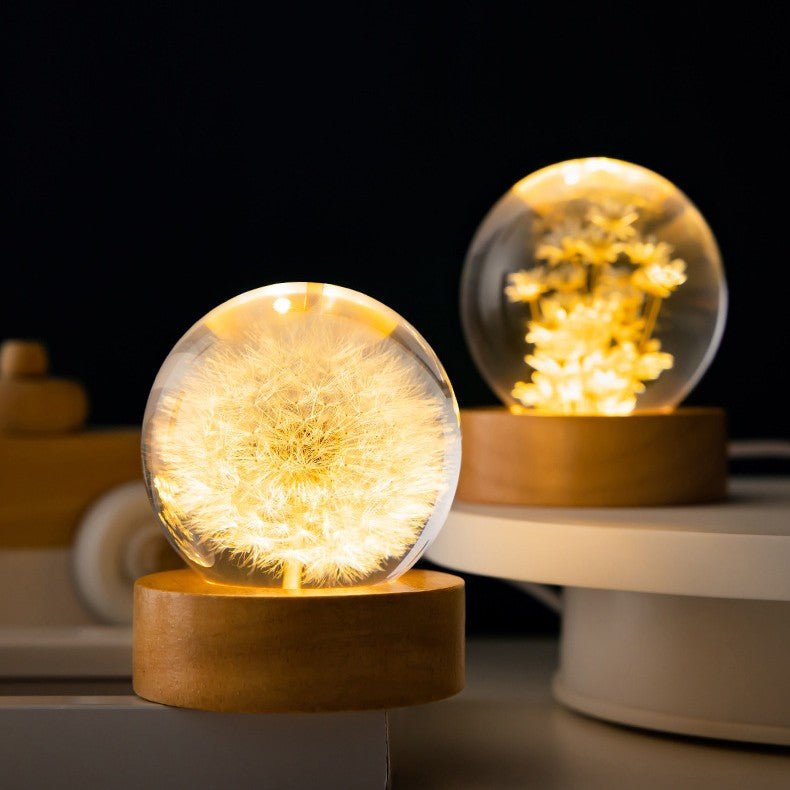 Mystic Orb | Bezaubernde 3D Kristallkugel Lampe