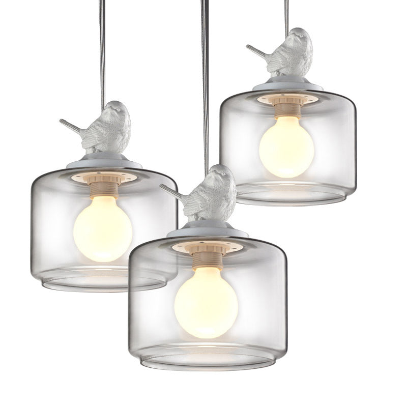 Vogelzauber | Elegante Vogel-Pendelleuchte