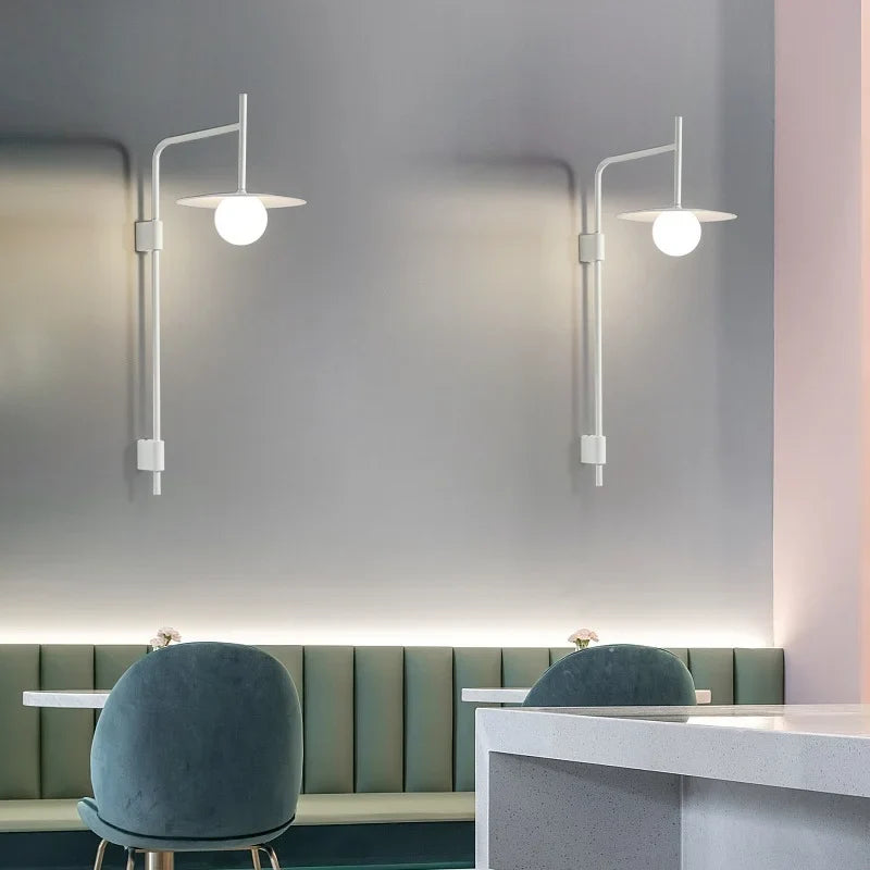FlexiLuxe | Dimmbare nordische LED-Wandleuchte mit schwenkbarem Arm