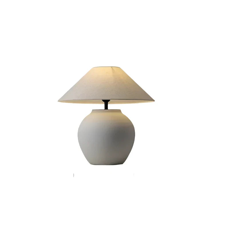 LumiCeram | Handgemachte Keramik-Topf-Tischlampe