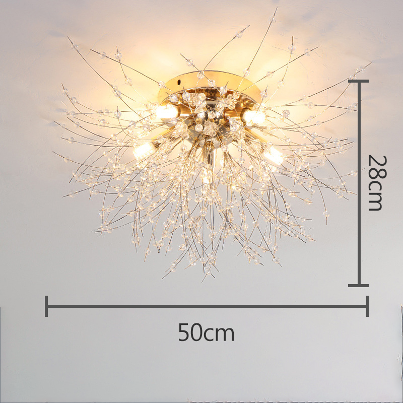 LumiDandelion | Elegante Kristall-Deckenleuchte