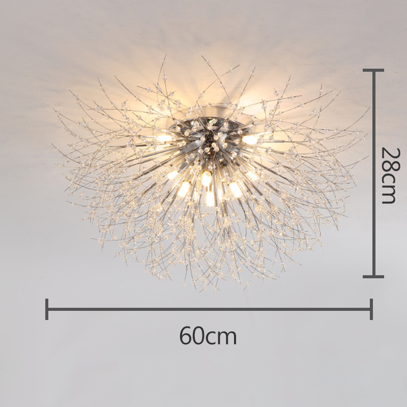 LumiDandelion | Elegante Kristall-Deckenleuchte