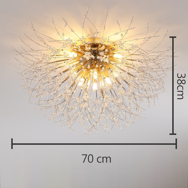 LumiDandelion | Elegante Kristall-Deckenleuchte