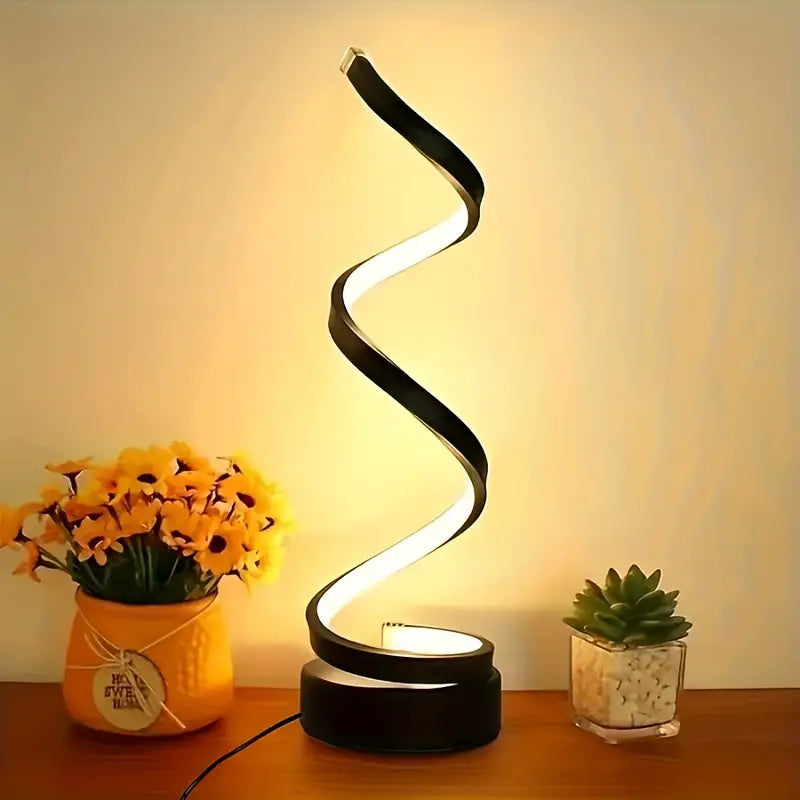 SpiraLamp| Stilvolle spiralierte Lampe für modernes Ambiente