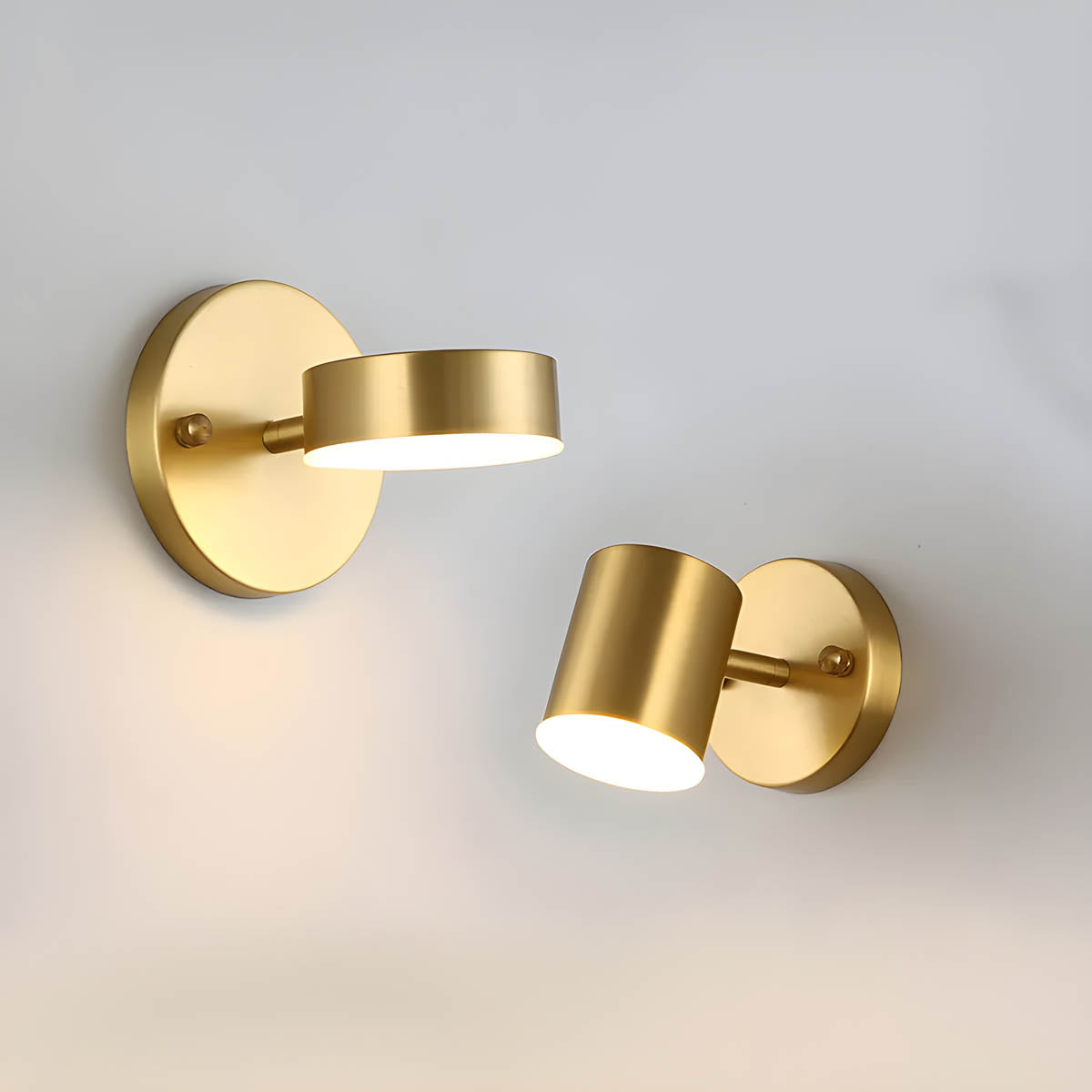 GlowLuxury | Skandinavische LED-Wandleuchte