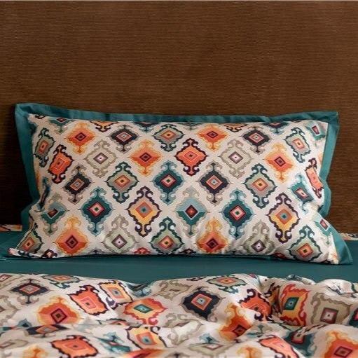 LuxeWeave | Luxuriöse Baumwollbettwäsche mit Muster