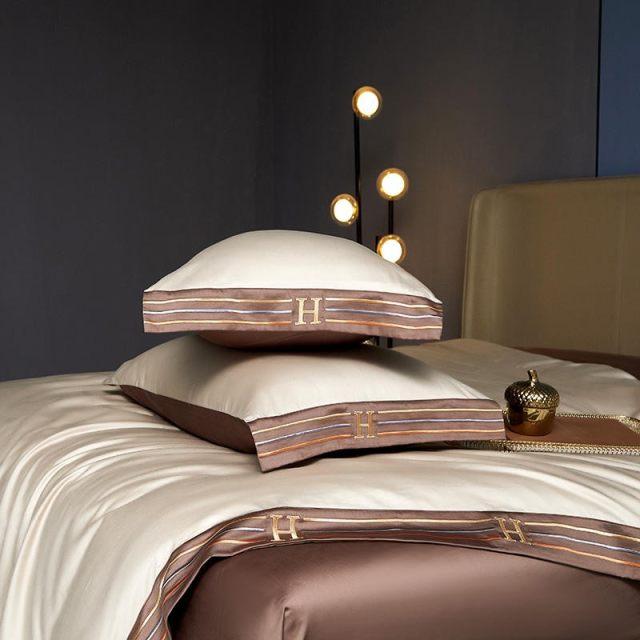 VisnaElegance | Ägyptische Baumwolle Bettwäsche Luxus Set