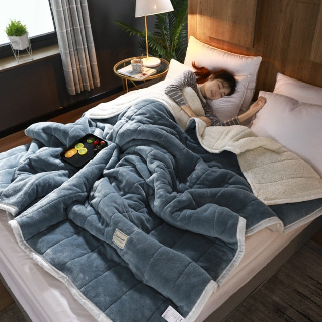LuxuryBlanket | Weiche doppelseitige Kuscheldecke für optimalen Komfort
