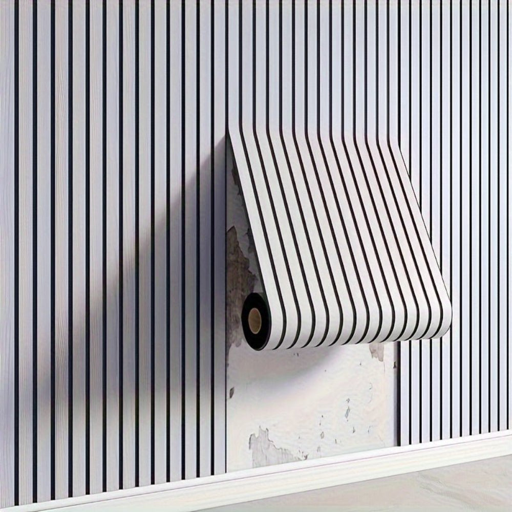 3D Holzeffekt Wandpaneele selbstklebend Wanddeko 5