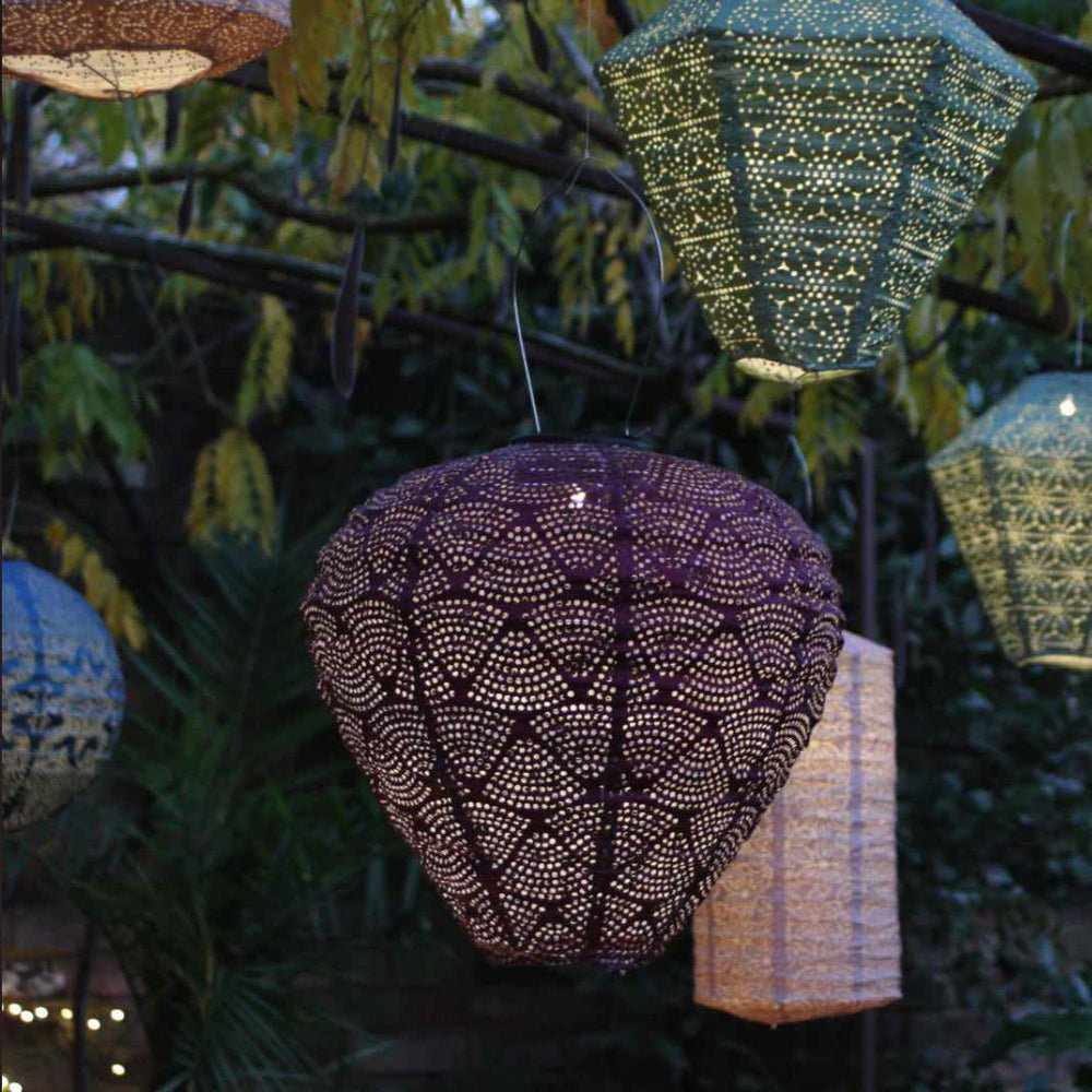 BalloonGlow | Solar Laterne im bunten Luftballon Design