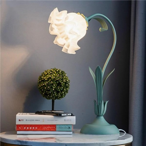 FloralLight | Verstellbare Blumen-Tischlampe