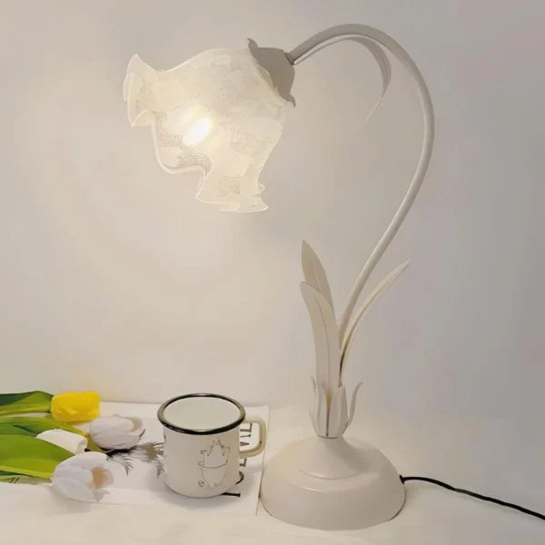 FloralLight | Verstellbare Blumen-Tischlampe