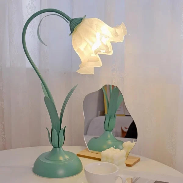 FloralLight | Verstellbare Blumen-Tischlampe