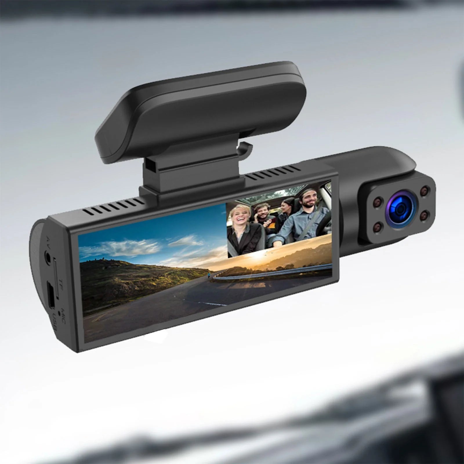 1080P Auto Dashcam 150 Grad Weitwinkel Bewegungserkennung Parkmodus 2