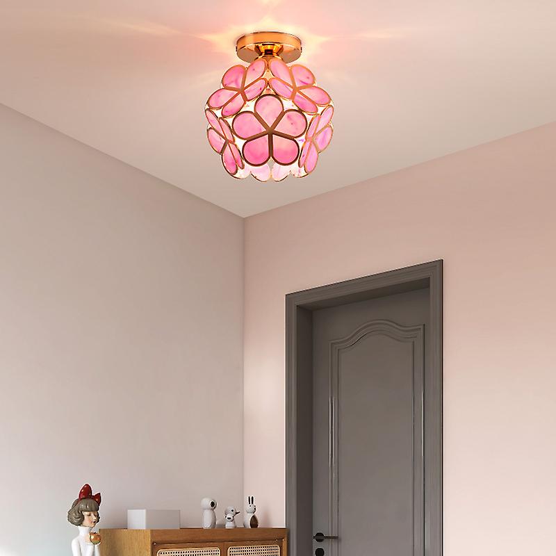 FlowersElegance | Glasdeckenleuchte für Flure und Eingänge