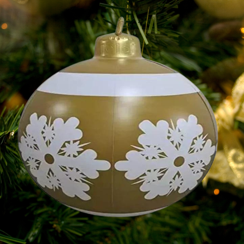 FestiveSphere | Riesige PVC-Weihnachtskugel