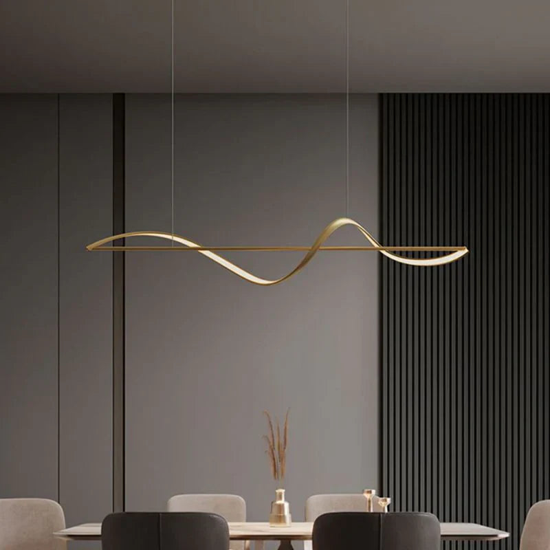 LumiDesign | Elegante LED-Pendelleuchte aus Metall und Acryl