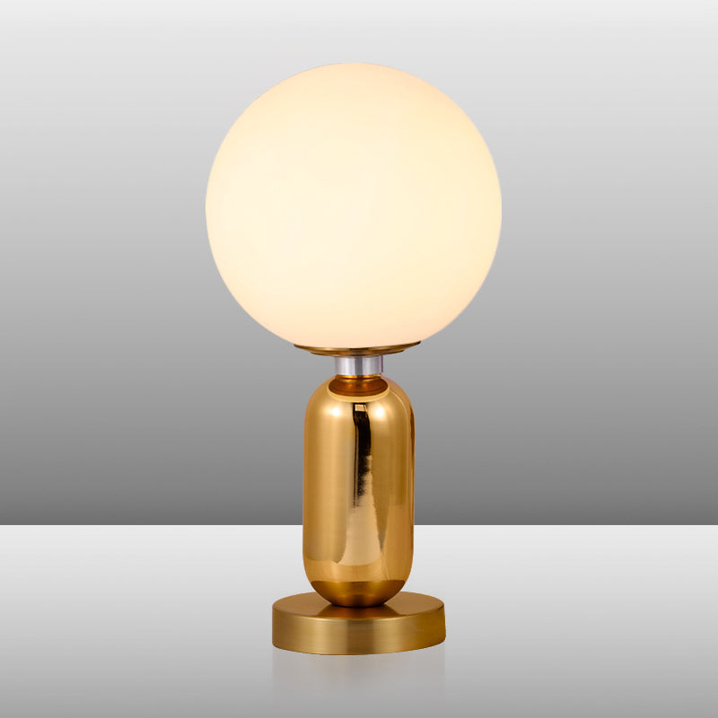 LumiBall | Moderne Glaskugel-Tischlampe