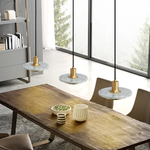 MarbleElegance | Moderne minimalistische Marmor-Pendelleuchte