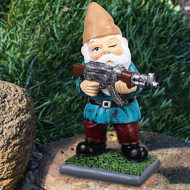 MilitaryGnome | Militärischer Gartenzwerg in Tarnuniform