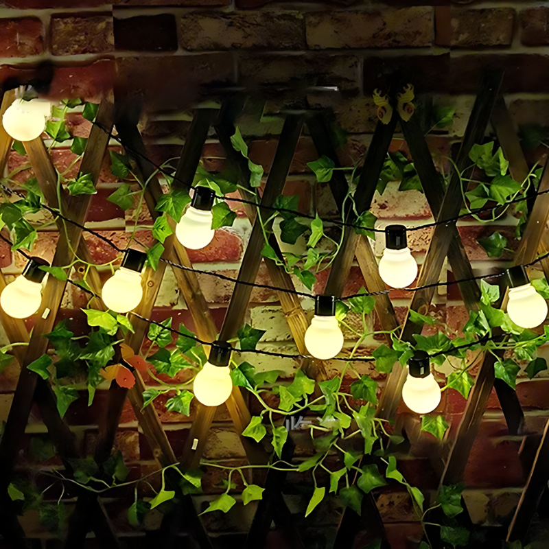 SolarLichterkette | LED Solar Außenbeleuchtung für Garten und Terrasse