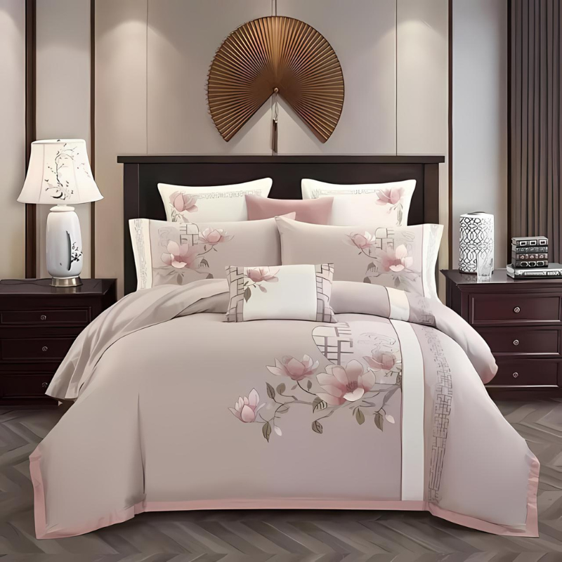 SakuraDream | Luxuriöses Bettbezug-Set aus ägyptischer Baumwolle