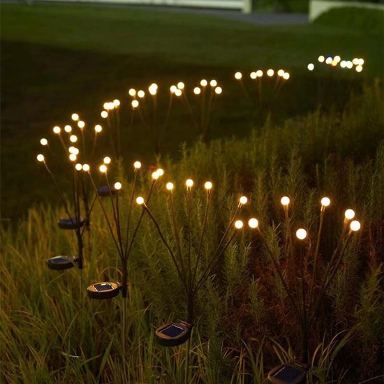 FireflyGlow | Batterieeffiziente kabellose Solar-Gartenlichter