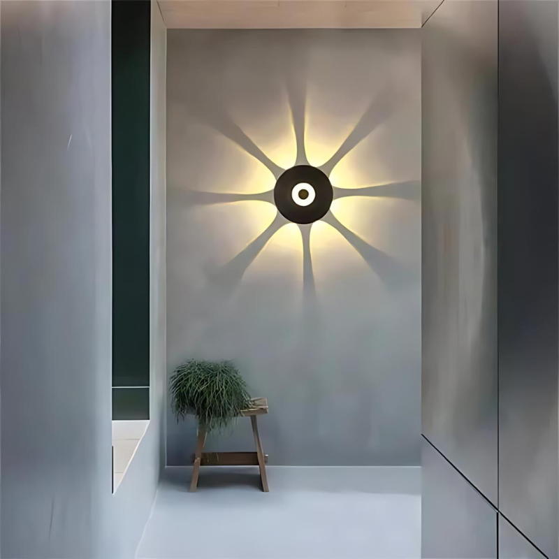 SunSphere | Wetterfeste LED Wandleuchte für Garten und Außenbereich