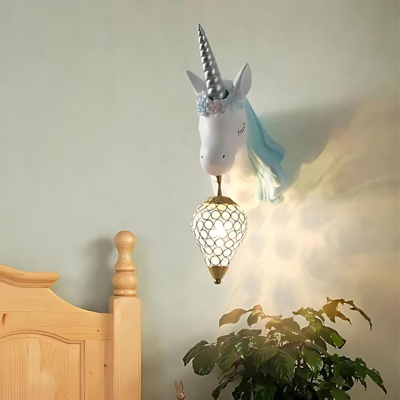 UnicornLight | Wandleuchte aus hochwertigem Harz für ein beruhigendes Ambiente