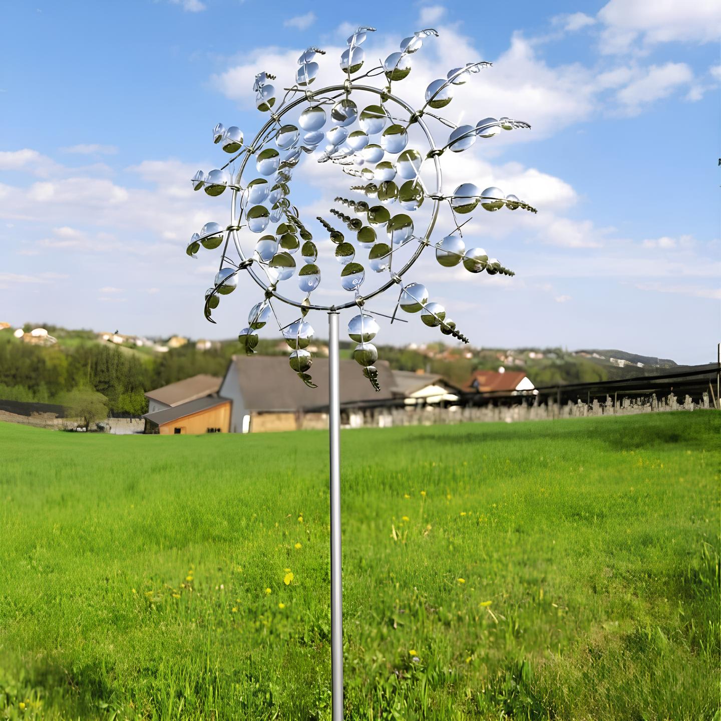 MagicWindmill | Windmühle aus Metall für den Außenbereich