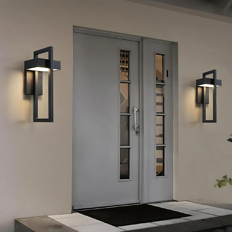 GeoLamp | Design Außenwandleuchte mit energieeffizienter LED-Beleuchtung