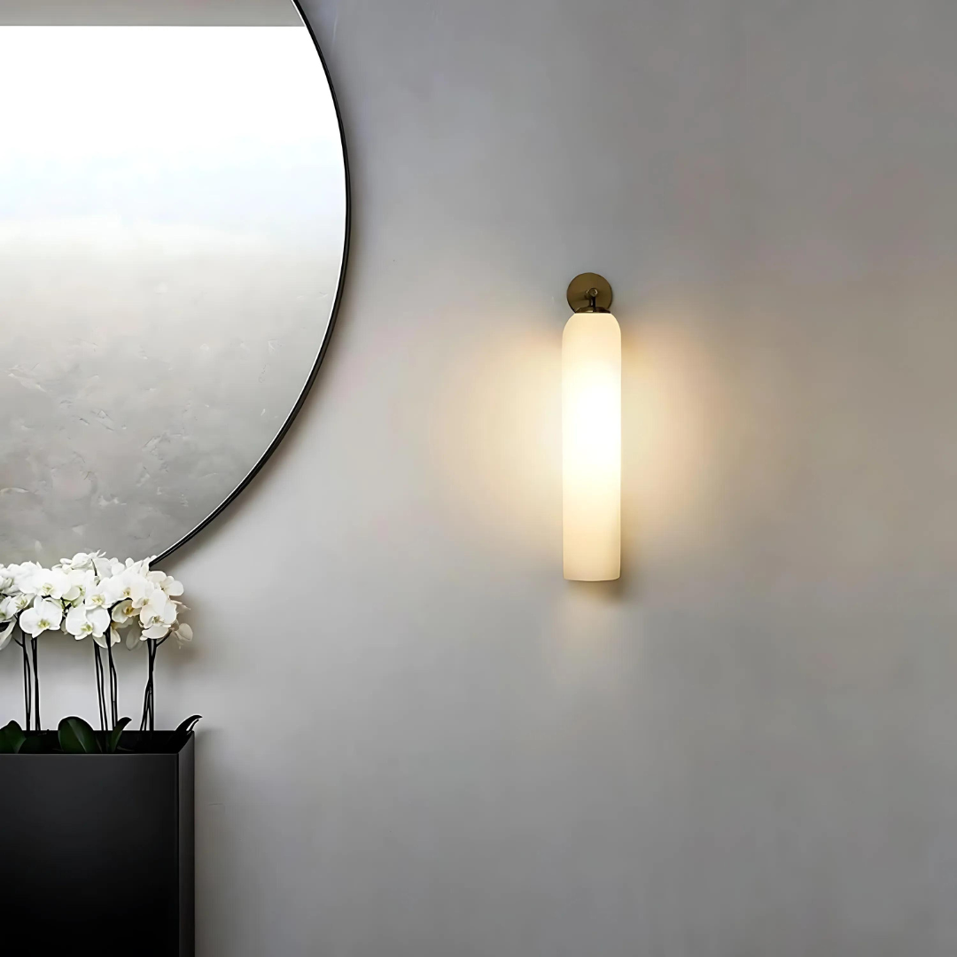 TubeRadiance | Elegante Glaswandlampe für stilvolles Ambiente