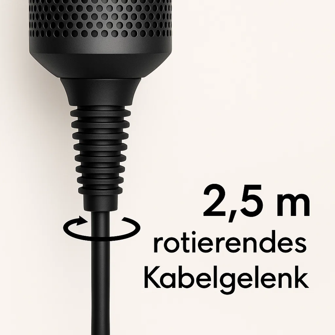 2-in-1-Haartrockner Glätteisen müheloses Haarstyling 19
