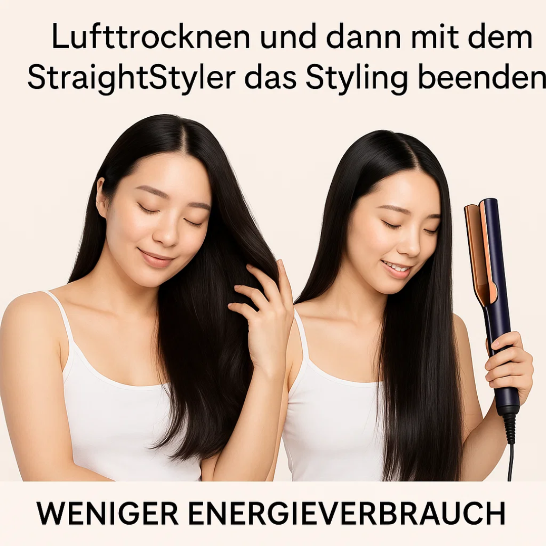 2-in-1-Haartrockner Glätteisen müheloses Haarstyling 6