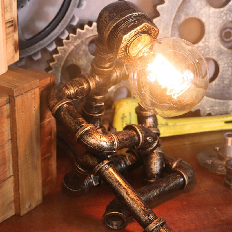 RoboLicht | Moderne kreative Roboterlampe