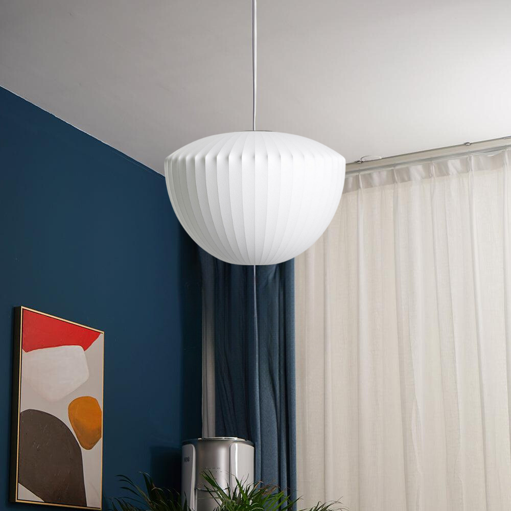 NordicGlare | Moderne Seiden-Pendelleuchte