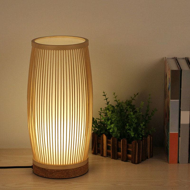 BambooCharm | Bamboe Tischlampe mit natürlicher Atmosphäre