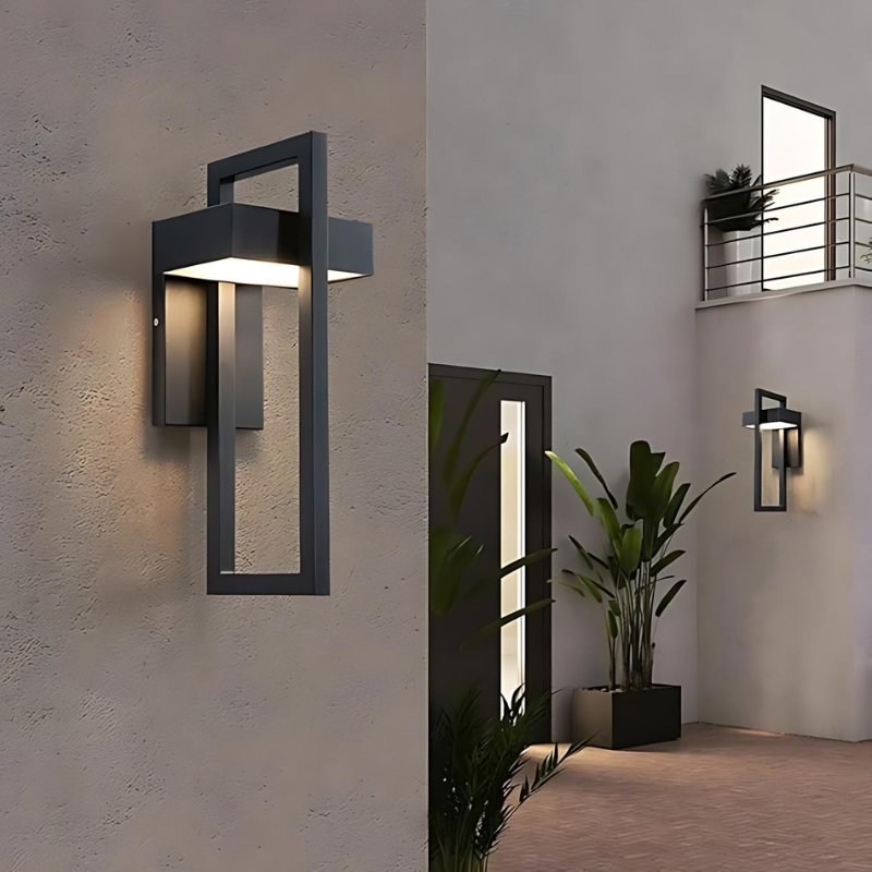 GeoLamp | Design Außenwandleuchte mit energieeffizienter LED-Beleuchtung