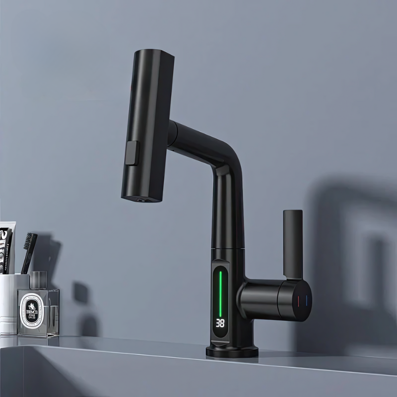 SmartFaucet | Intelligente Küchen- und Badarmatur mit digitalem Display