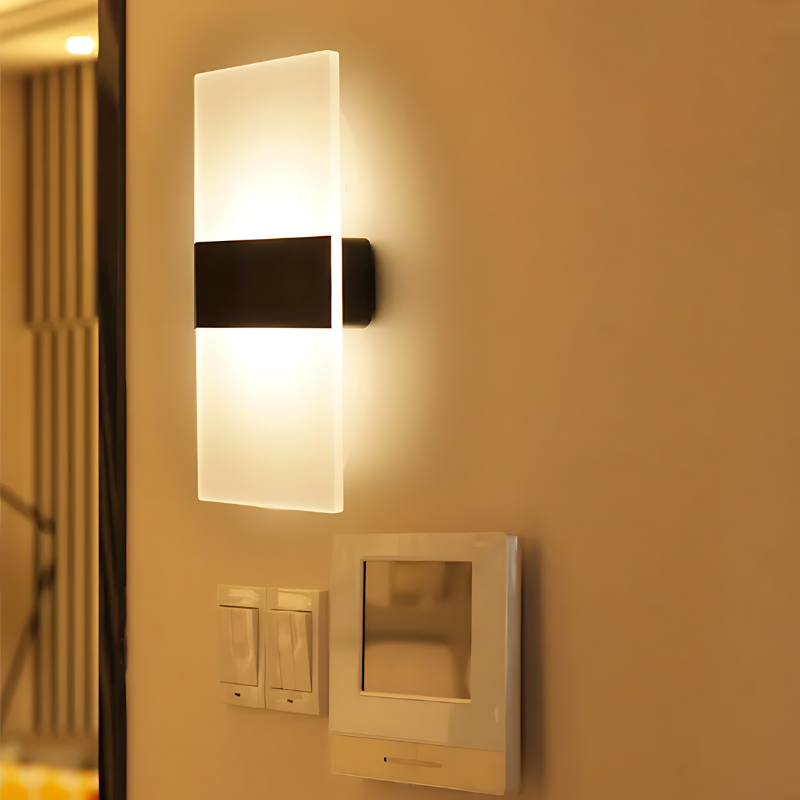 NovaLight | Touch-Sensor LED-Wandlampe mit USB-Aufladung