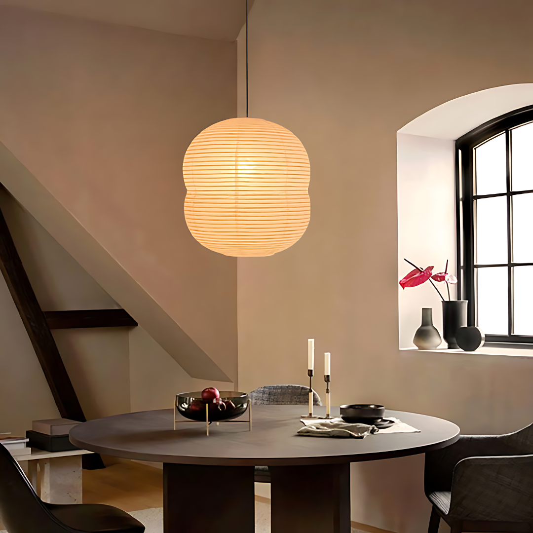 WashiGlow | Mini Papier Pendelleuchte für stilvolle Beleuchtung