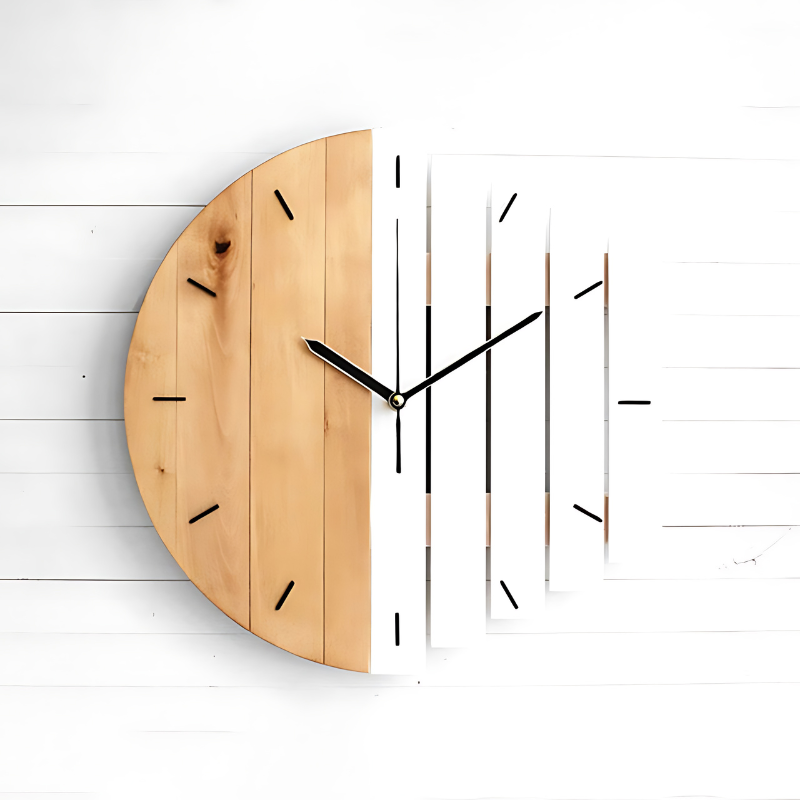 XyloTime | Wanduhr im Xylophon-Design aus Holz