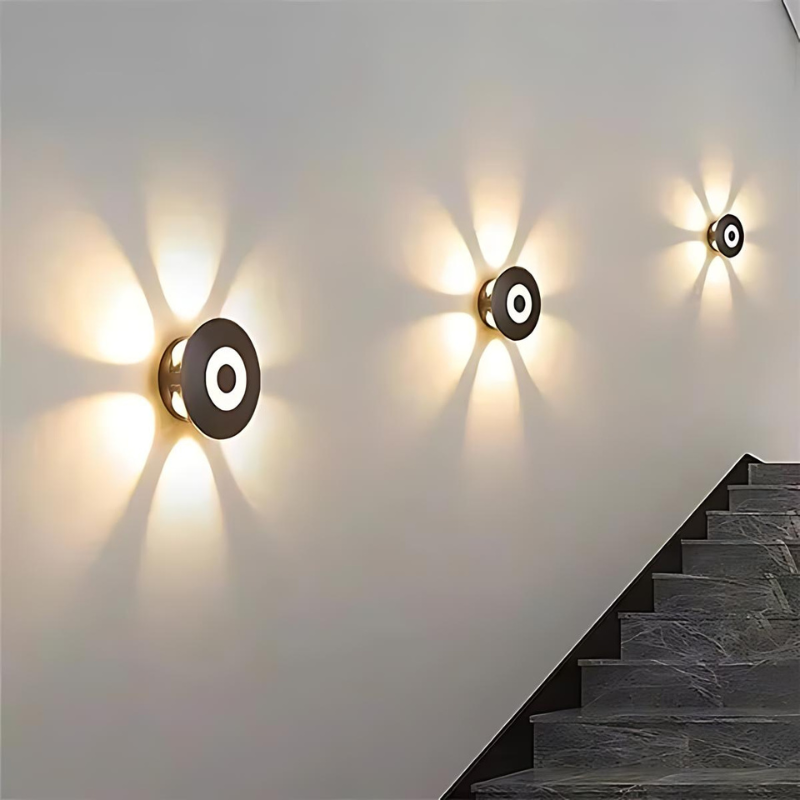 SunSphere | Wetterfeste LED Wandleuchte für Garten und Außenbereich