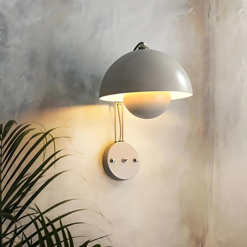 GloomLamp | Moderne glänzende Metall LED Wandleuchte