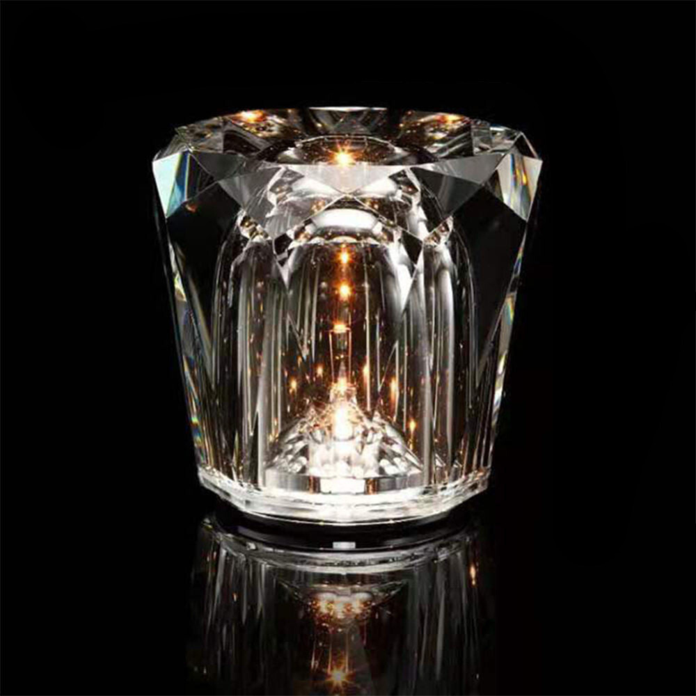 CrystalMug | Kabellose Kristall Tischlampe