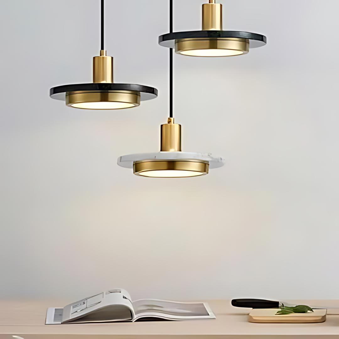 LumiMarble | Moderne Pendelleuchte mit minimalistischem Design