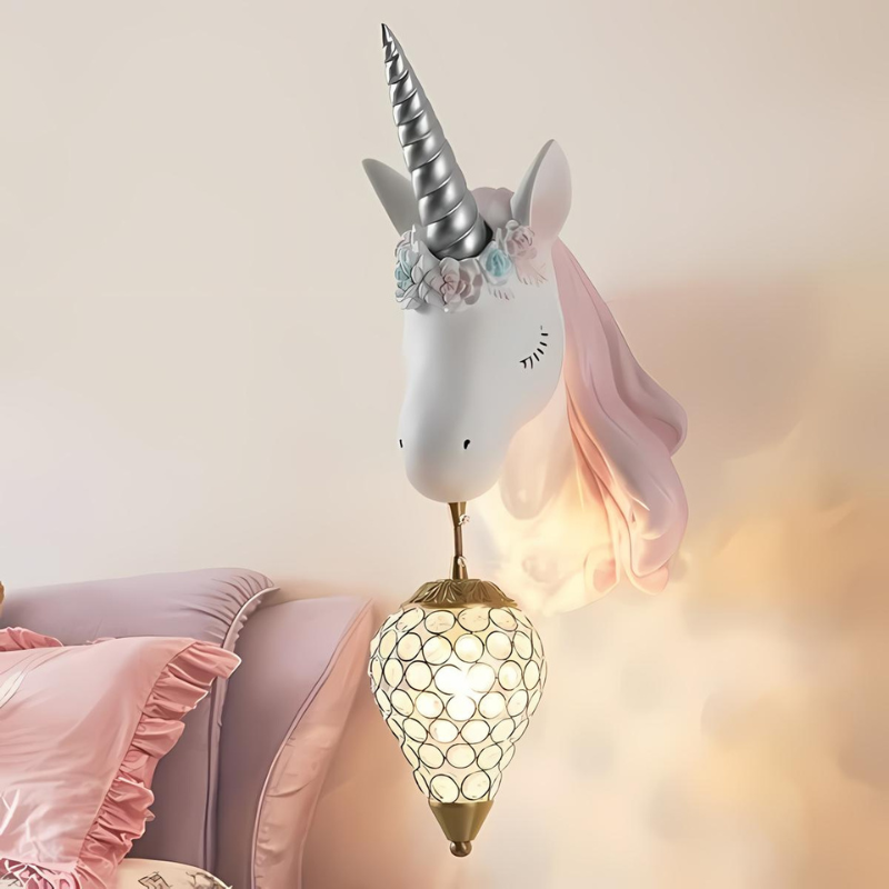 UnicornLight | Wandleuchte aus hochwertigem Harz für ein beruhigendes Ambiente